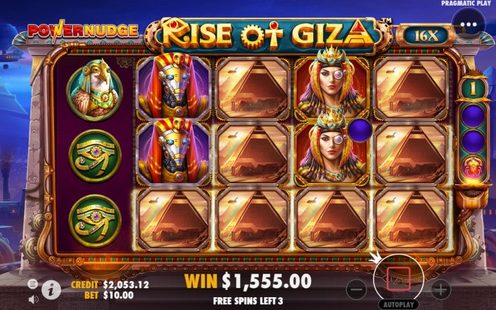 Keuntungan Bermain Slot Rise of Giza Powernudge di Situs Terpercaya